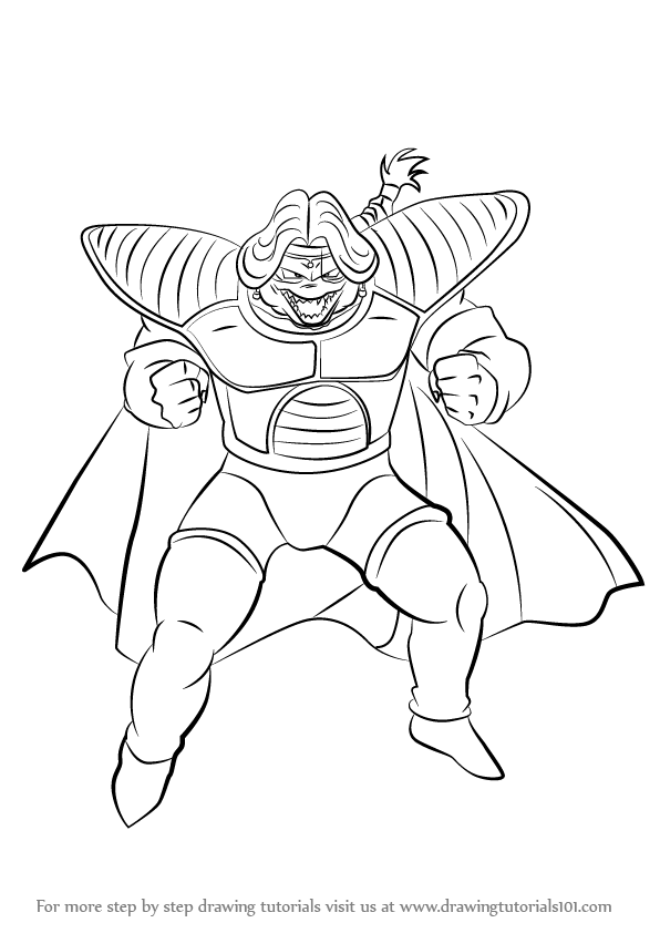 596x842 Dragon Ball Z Drawing Tutorials - Dragon Balls Drawing