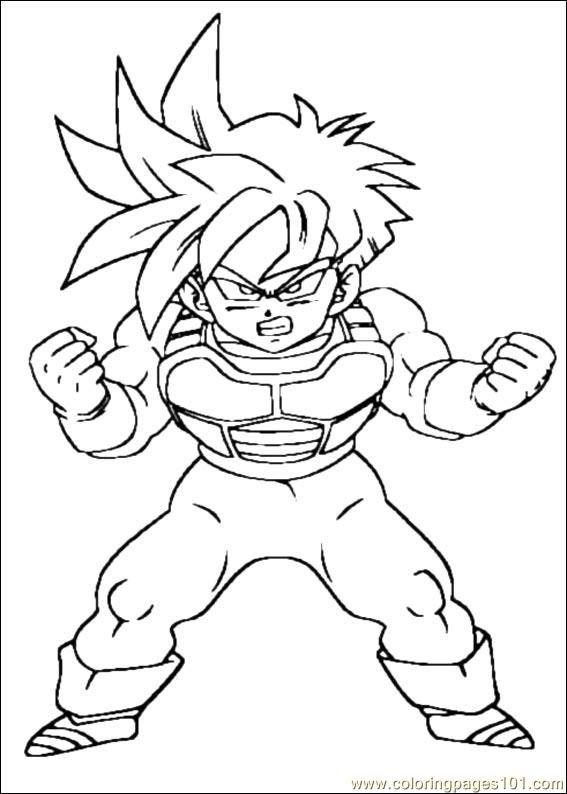 567x794 Happy Easter Dragon Ball Coloring Pages Gallery - Dragon Balls Drawing