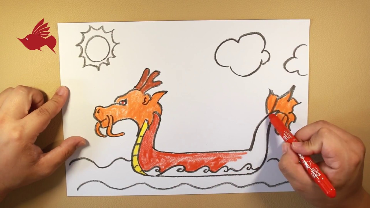 Dragon Boat Drawing at Explore collection of
