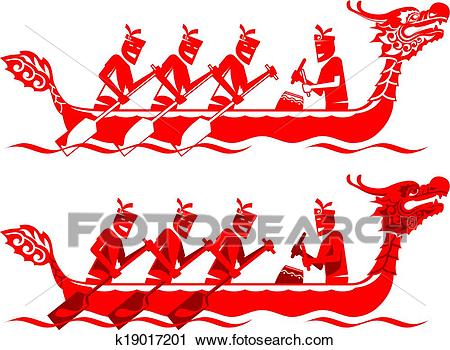 450x350 Collection Of Free Drawing Paper Boat Download On Ui Ex - Dragon Boat Drawing