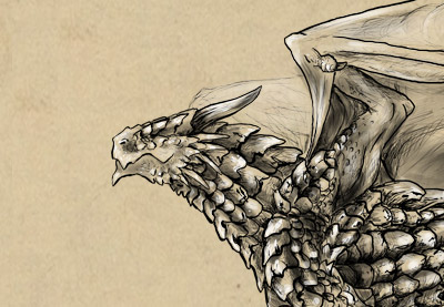 400x277 rawr! how to draw an anatomically correct dragon - Dragon Body Drawing