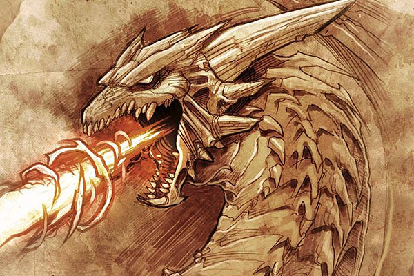 Dragon Breathing Fire Drawing