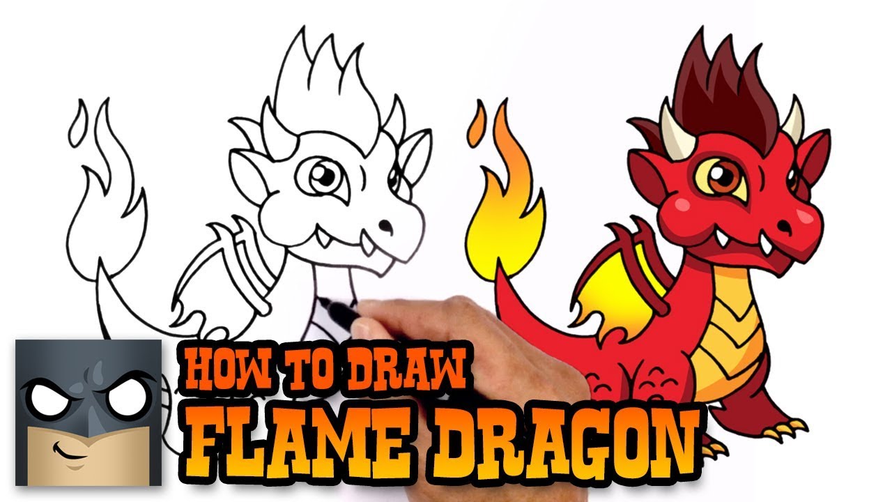 1280x720 How To Draw Flame Dragon Dragon City - Dragon City Drawing
