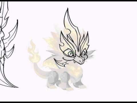 480x360 Dragon City Behind The Scenes - Dragon City Drawing