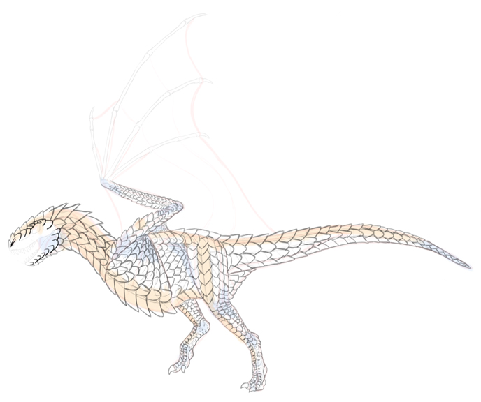 688x576 How To Draw Dragons Step - Dragon Claw Drawing