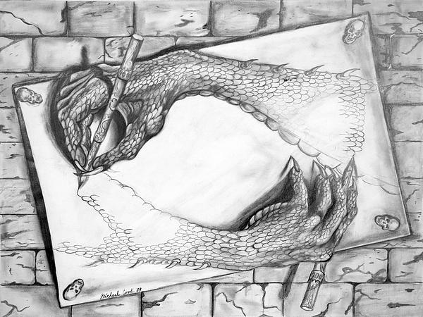 600x450 reflections in the golden eye dragon claw - Dragon Claw Drawing