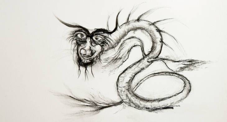 730x392 Dragon Drawings, Art Ideas Design Trends - Dragon Drawing