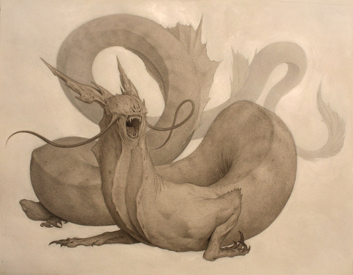 1170x914 Picturing Dragons - Dragon Drawing Art