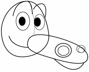 350x285 How To Draw Cute Cartoon Dragons With Easy Step - Dragon Drawing Cartoon