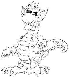 238x269 How To Draw Dragons Drawing Tutorials Drawing How To Draw - Dragon Drawing Cartoon