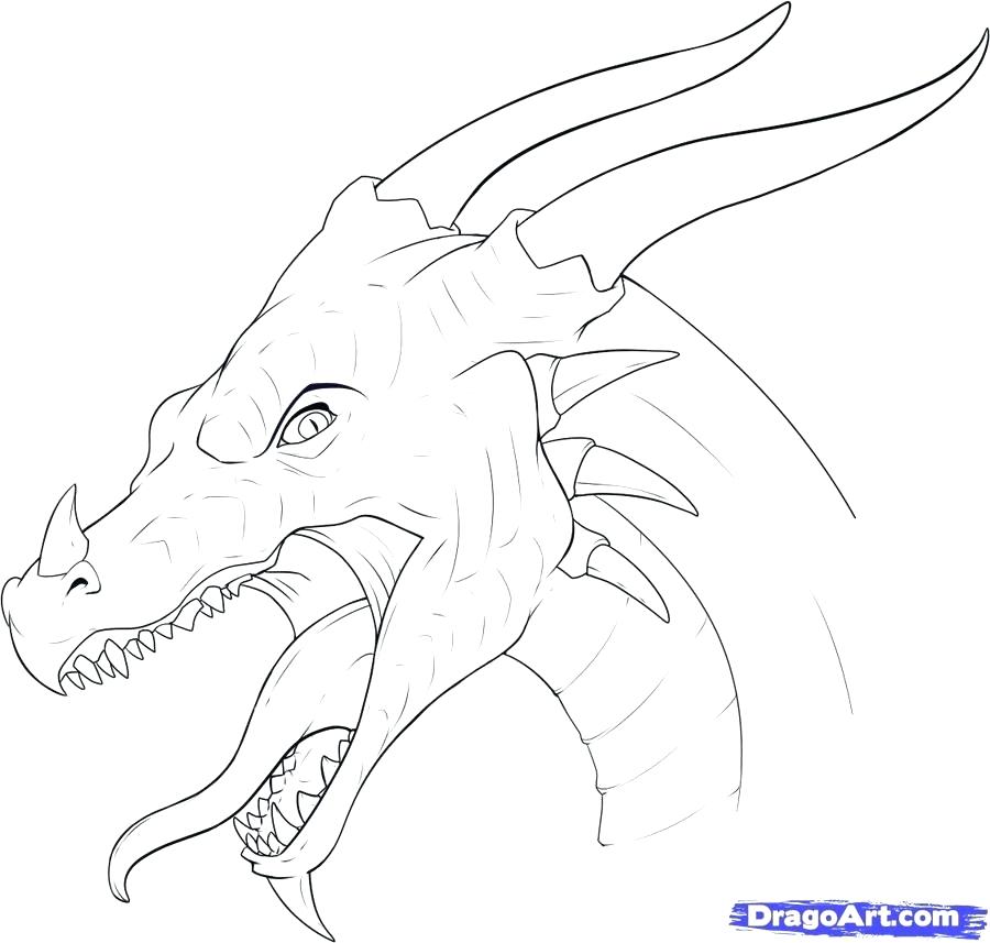 900x857 how to draw a chinese dragon head how to draw dragon head step - Dragon Drawing Chinese