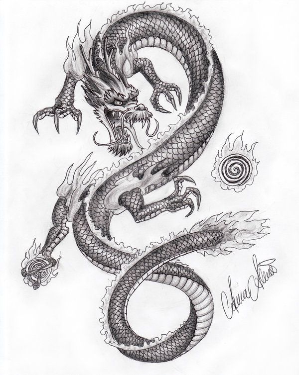 600x754 oriental dragon chinese dragon - Dragon Drawing Chinese