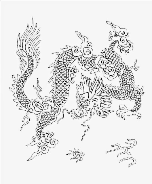 528x640 the helpful art teacher dragons of ancient china - Dragon Drawing Chinese