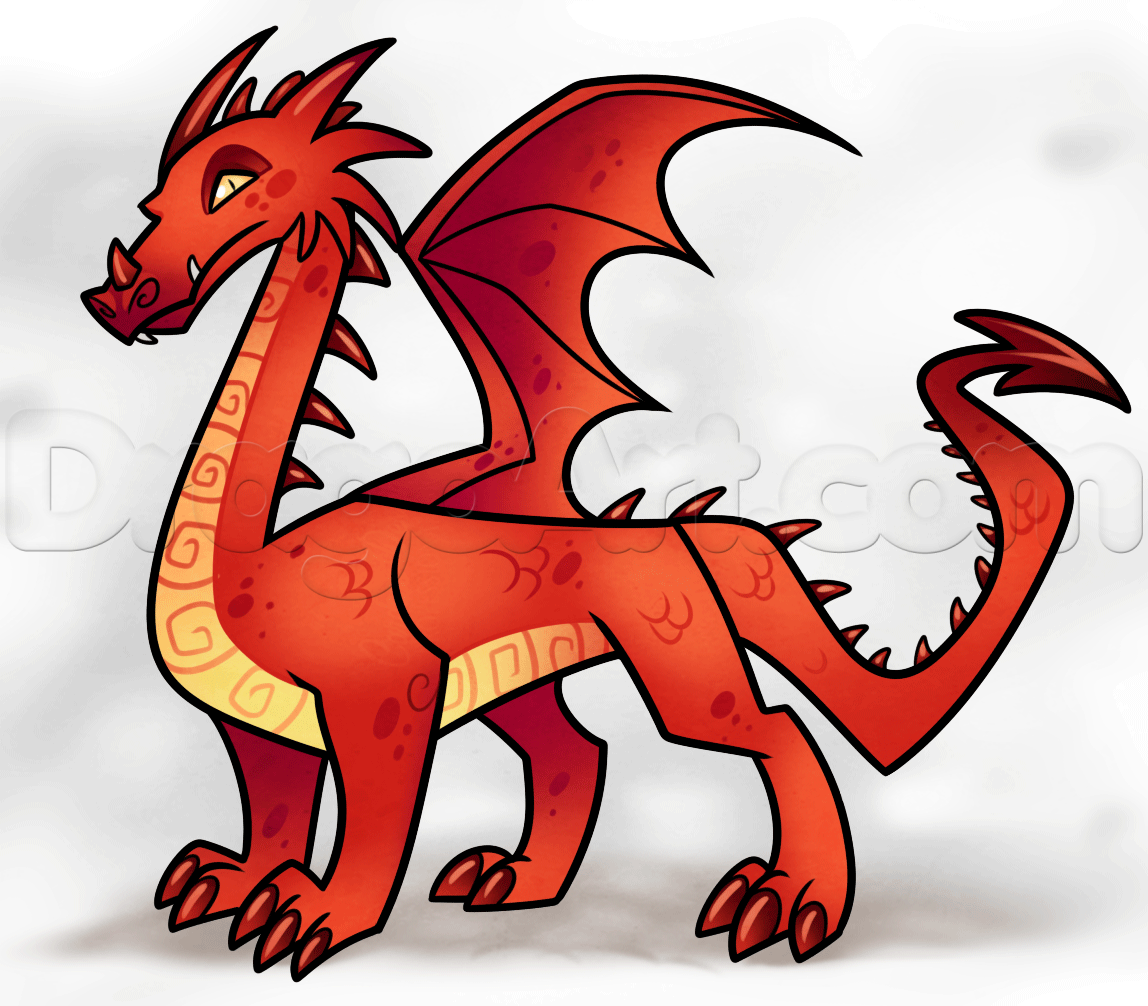 1148x1006 How To Draw A Dragon For Beginners, Step - Dragon Drawing Drawing