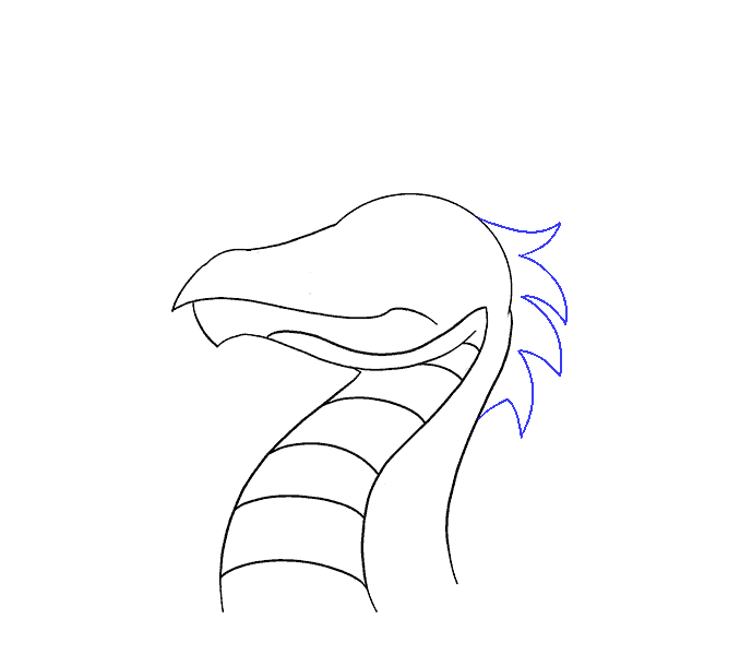 678x600 How To Draw A Dragon Head Easy Drawing Guides - Dragon Drawing Easy