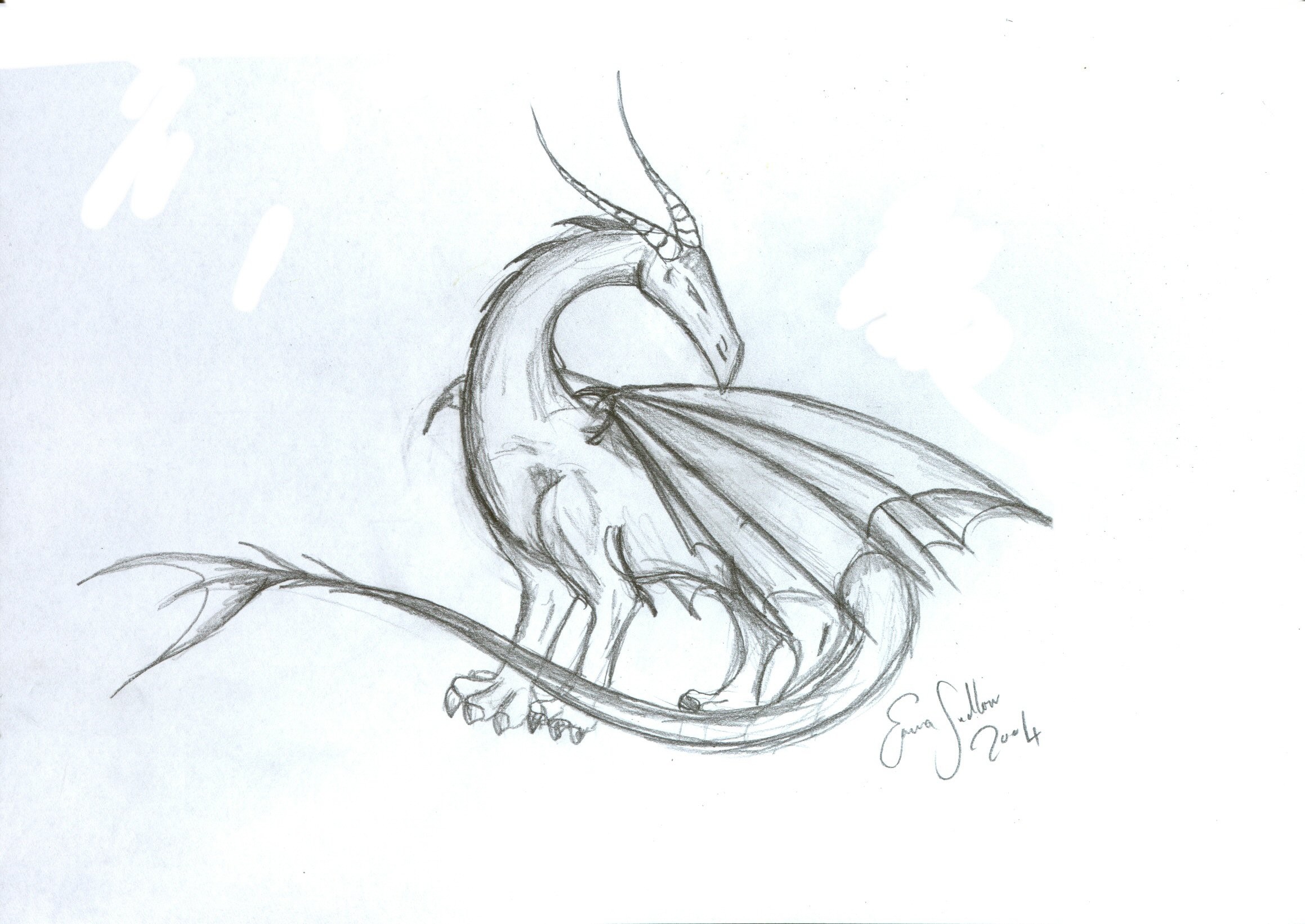 2318x1642 Dragon Simple Drawing Easy Sketch - Dragon Drawing Easy
