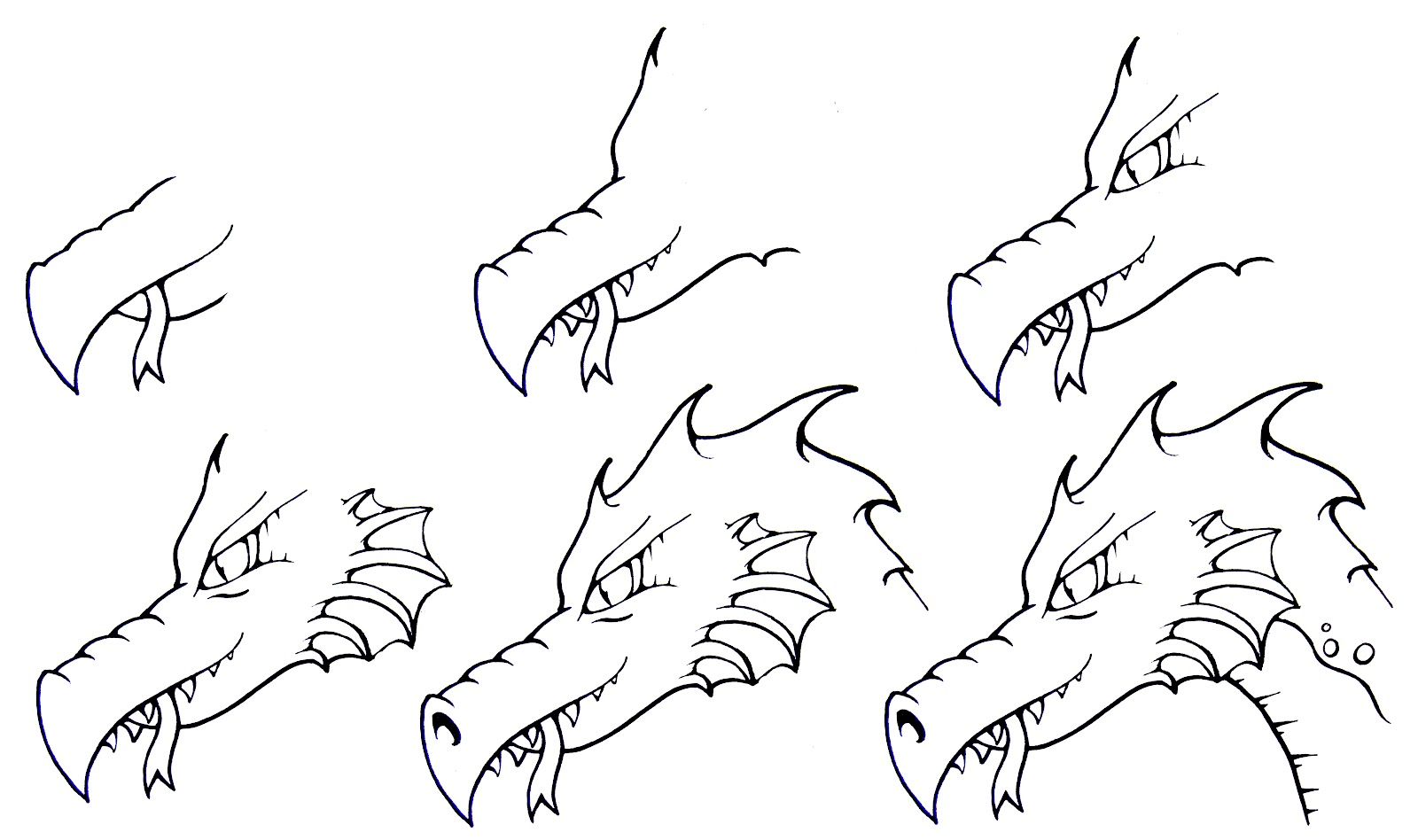 Dragon Drawing Easy Step By Step At Explore Collection Of Dragon Drawing 4519