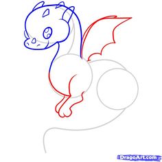 236x236 How To Draw A Dragon For Kids, Step - Dragon Drawing For Kids