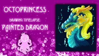 320x180 Octoprincess - Dragon Drawing Time Lapse