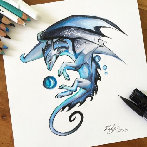 Dragon Drawing Tumblr at PaintingValley.com | Explore collection of ...