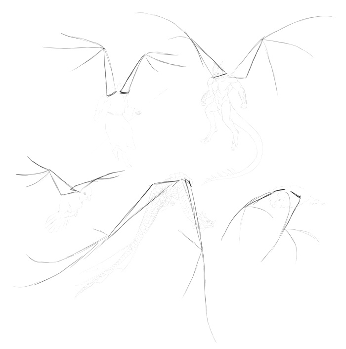 700x706 Easy Dragon Drawing Tutorial How To Draw - Dragon Drawing Tutorial