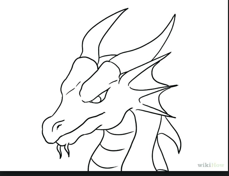 Dragon Drawing Tutorial at PaintingValley.com | Explore collection of ...