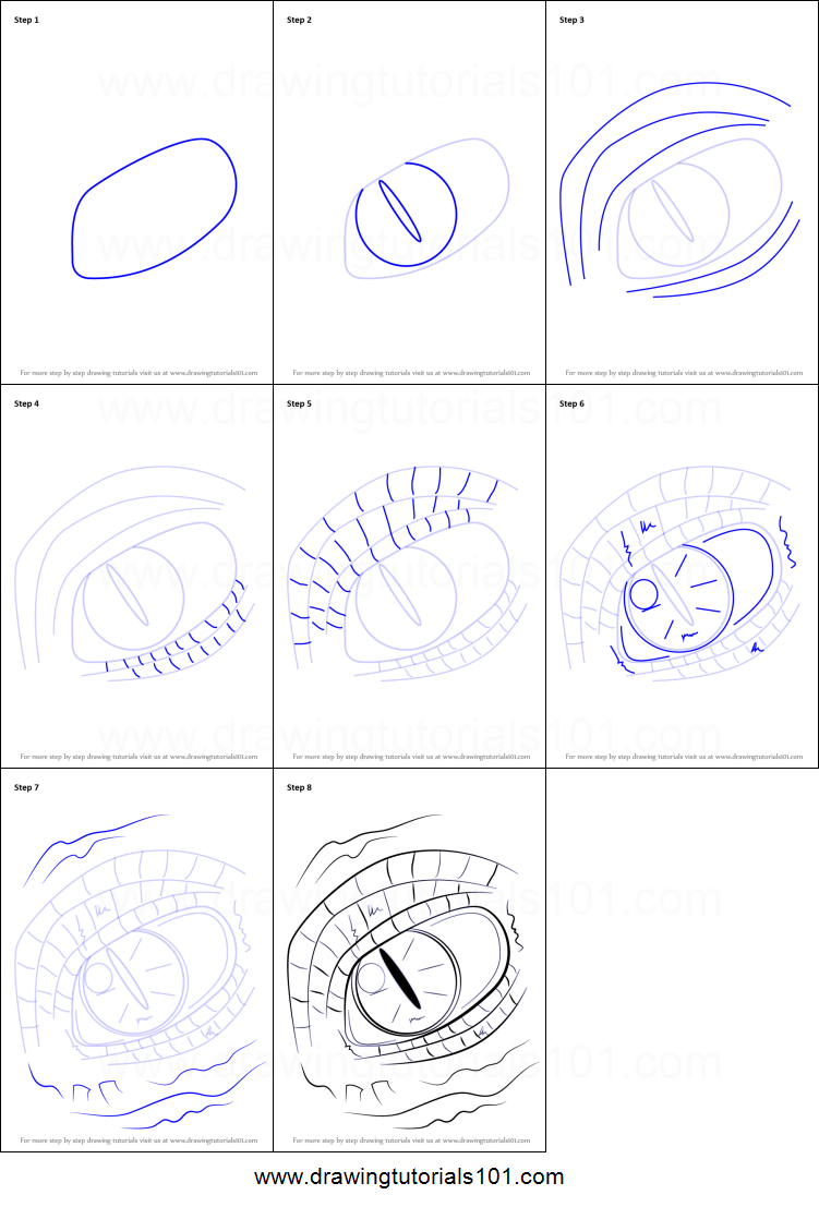 751x1107 How To Draw Dragon Eyes Printable Step - Dragon Eye Drawing Step By Step