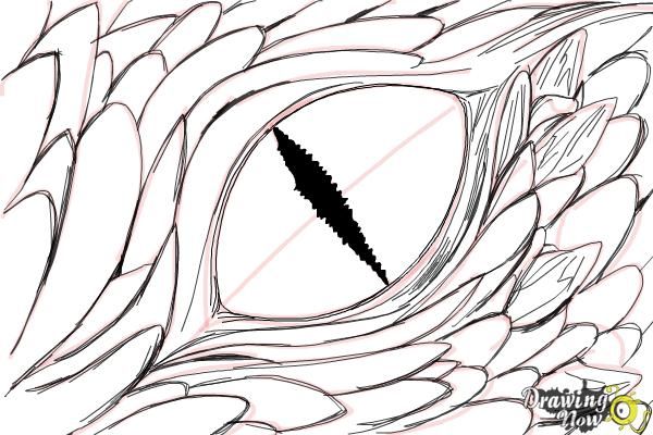 600x400 How To Draw A Dragon Eye Drawingnow Fantasy Artdragons - Dragon Eye Drawing Step By Step