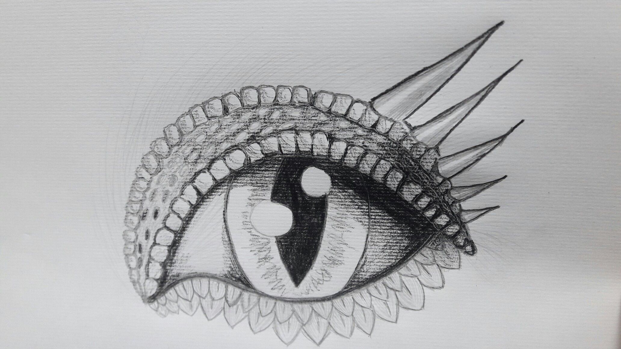 Dragon Eye Pencil Drawing at Explore collection of