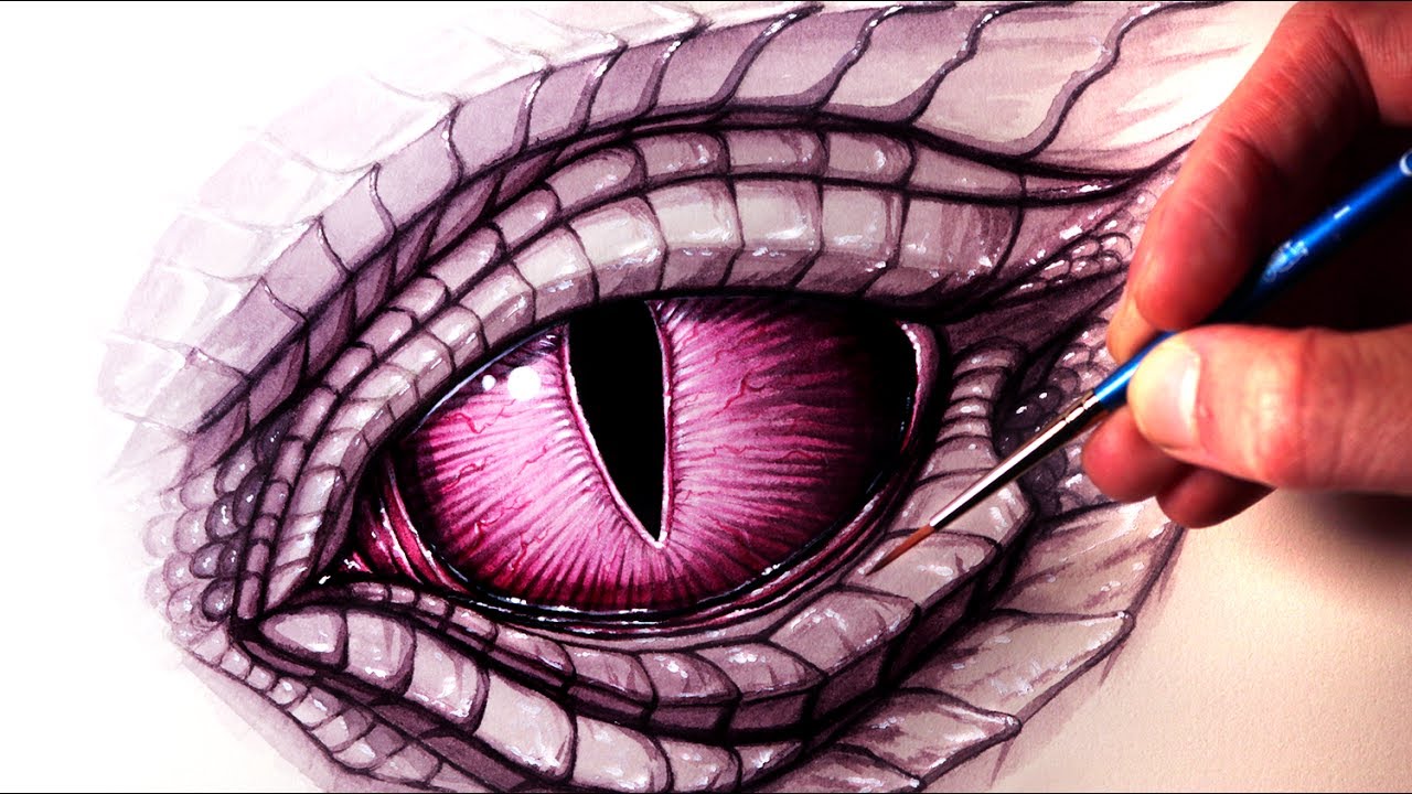1280x720 Huge Collection Of 'dragon Eye Pencil Drawing' Download More Than - Dragon Eye Pencil Drawing