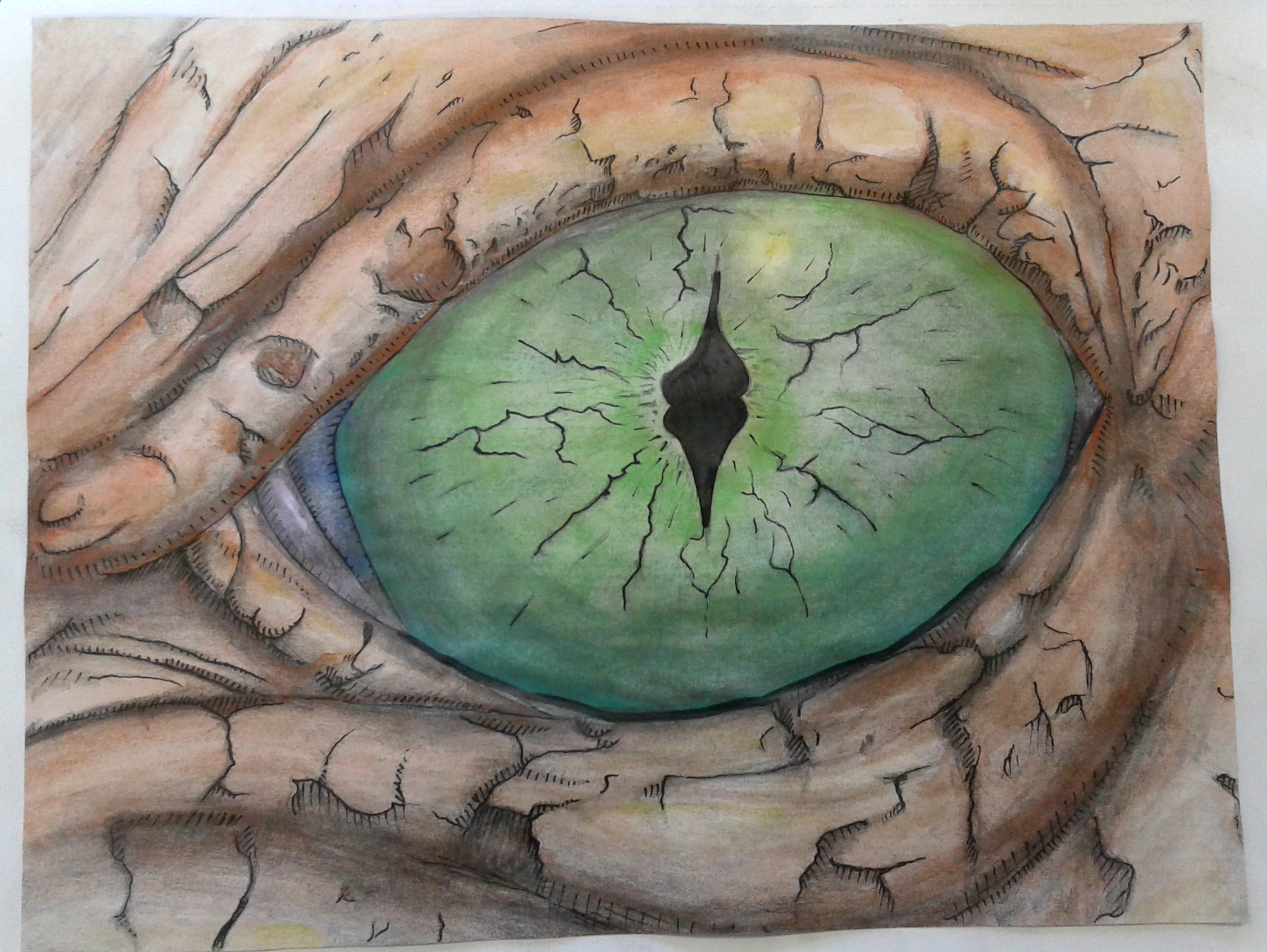 2045x1536 Dragon Eye Msg - Dragon Eye Pencil Drawing