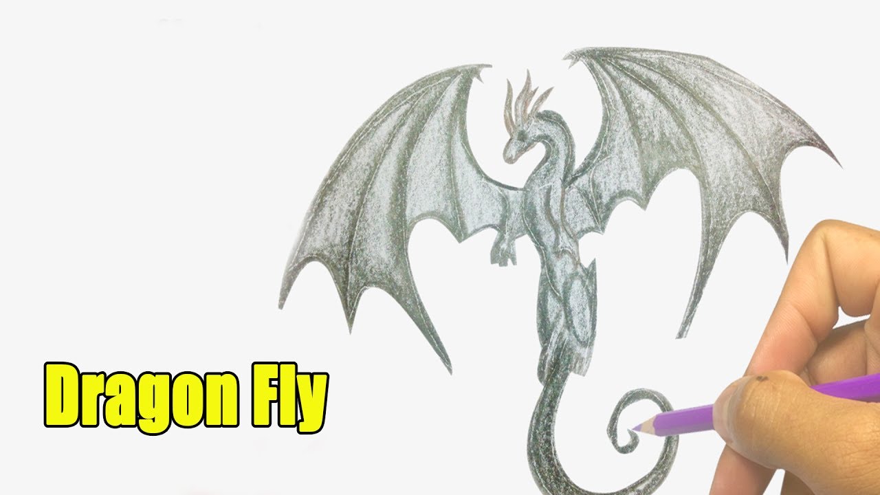 1280x720 How To Draw Dragon Fire Drawing Animals For Kids Youtube - Dragon Fire Drawing