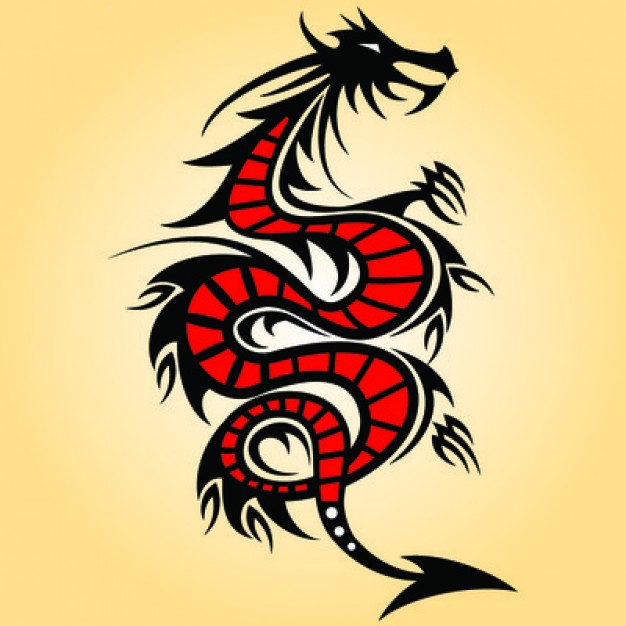 626x626 Flame Dragon Vectors, Photos And Free Download - Dragon Flames Drawing