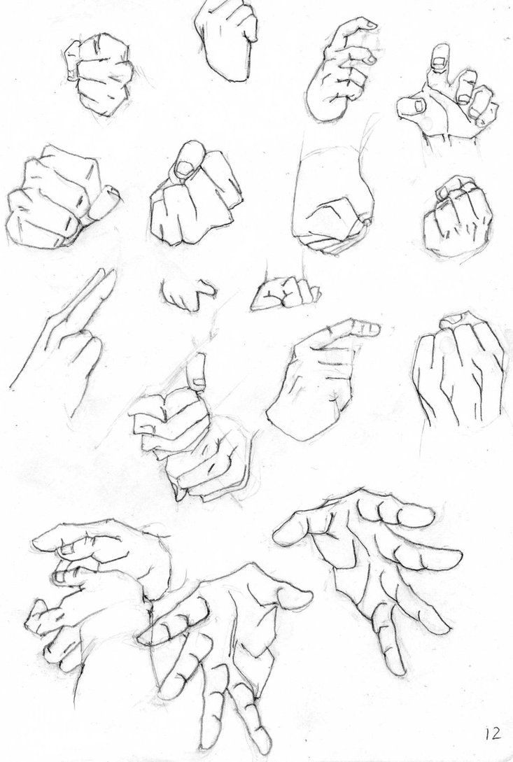 733x1089 Dragon Ball Additional Hands Tutorial - Dragon Hand Drawing