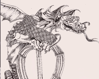 320x255 a dragon ink drawing i did and am gonna experiment with colour - Dragon Ink Drawing