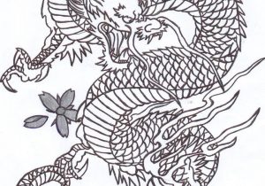 300x210 Chinese Dragon Drawing Chinese Dragon Line Drawing How To Draw - Dragon Line Drawing