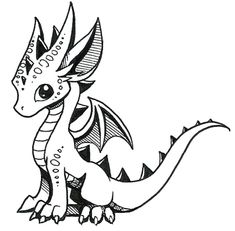 235x231 How To Draw A Dragon For Kids, Step - Dragon Pics Drawing