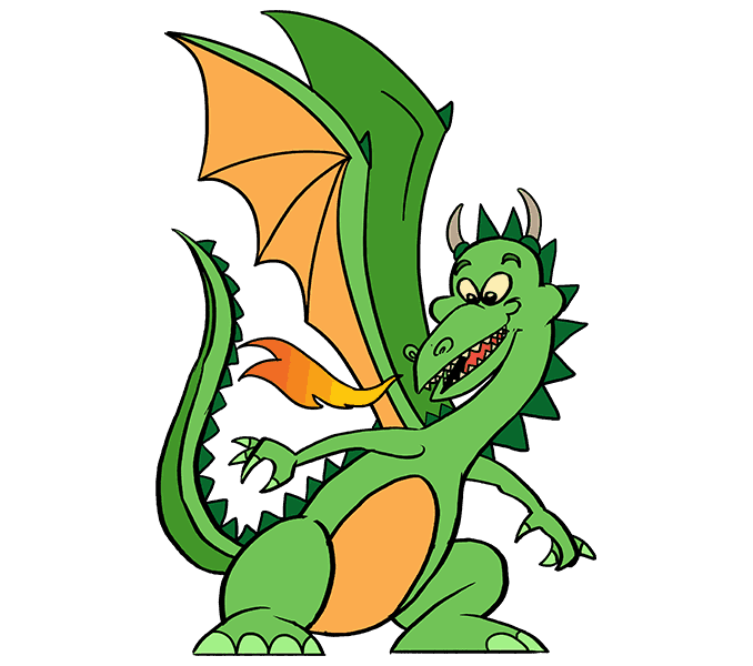 678x600 How To Draw Dragons Best Dragon Drawing Tutorials - Dragon Pictures Drawing