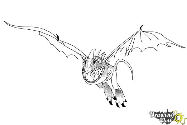 600x400 how to draw stormfly from how to train your dragon - Dragon Pictures Drawing