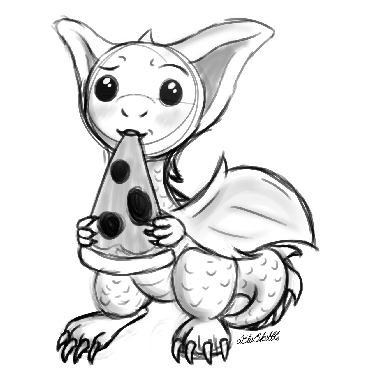 1280x1280 Cute Dragon Drawing Dragons To Draw - Dragon Pictures Drawing