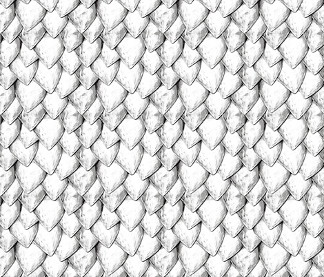 White Dragon Scales Wallpaper - Dragon Scales Drawing. 