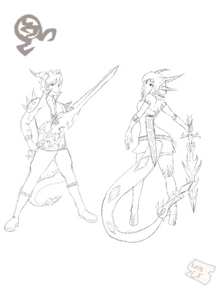 320x415 Spyro The Dragon - Dragon Tail Drawing