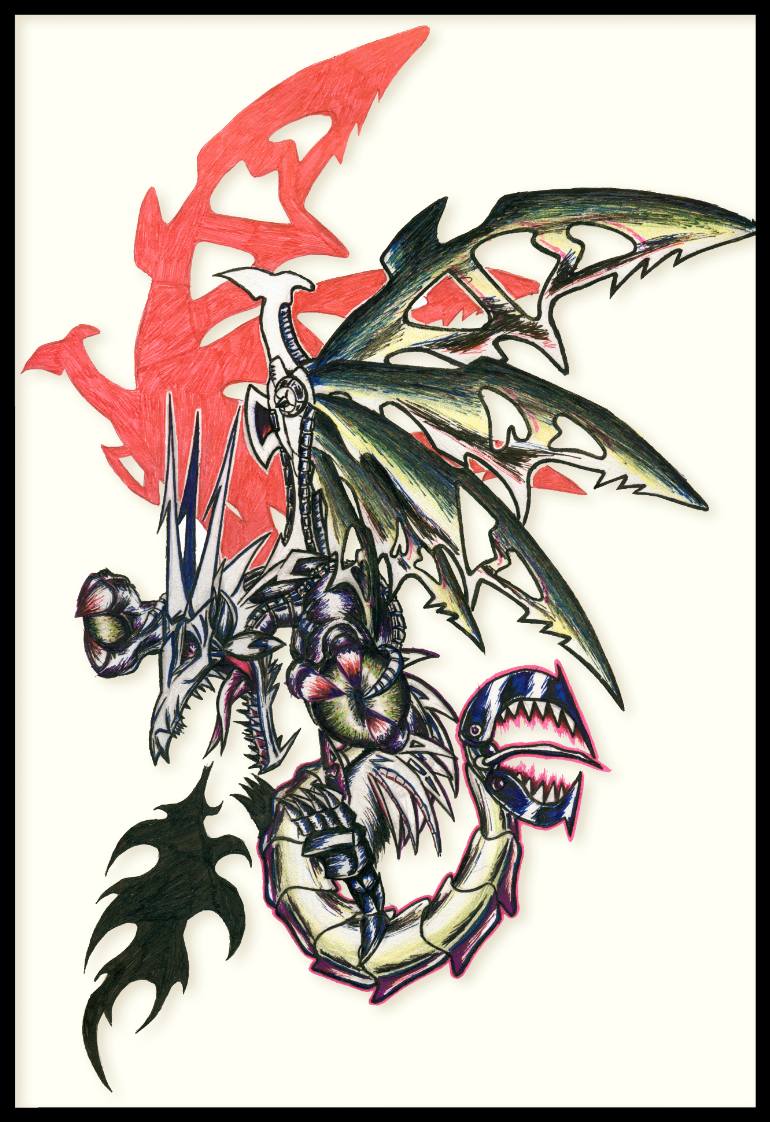 770x1122 mech dragon tattoo drawing - Dragon Tattoo Drawing