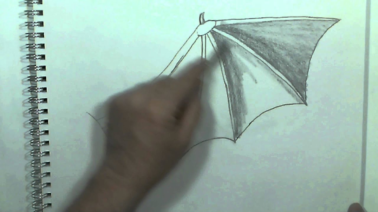 1280x720 How To Draw Dragon Wings - Dragon Wings Drawing