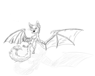 320x256 Dragonwings Drawings On Paigeeworld Pictures Of Dragonwings - Dragon Wings Drawing