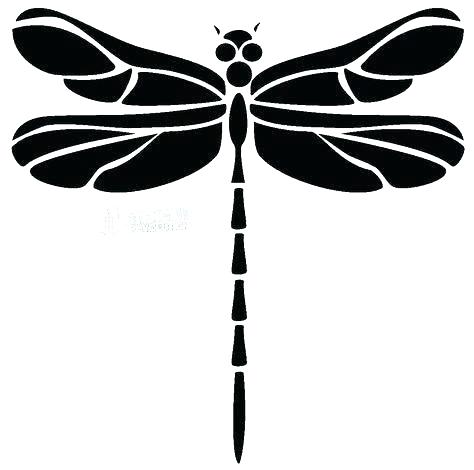 474x470 Dragon Dragonfly Template Free Outline Drawing Kids Coloring - Dragonfly Outline Drawing