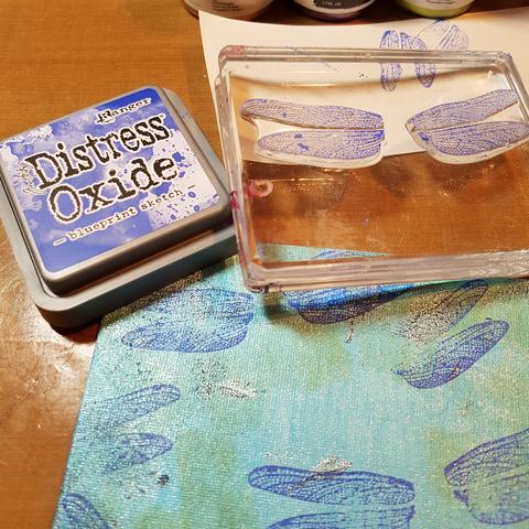 480x480 Cathy's Whimsical Dragonfly Canvas Wild Whisper - Dragonfly Wings Drawing