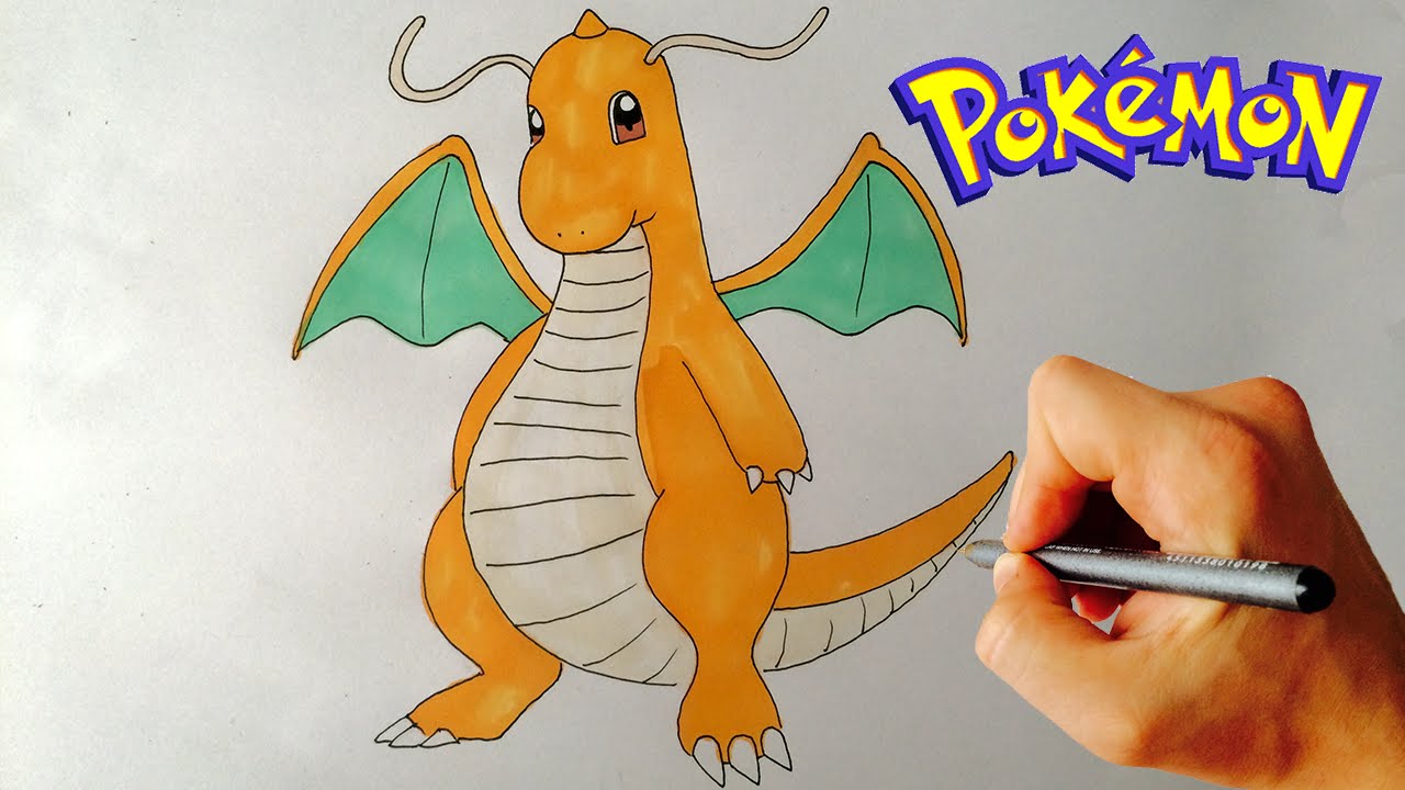 1280x720 how to draw dragonite - Dragonite Drawing