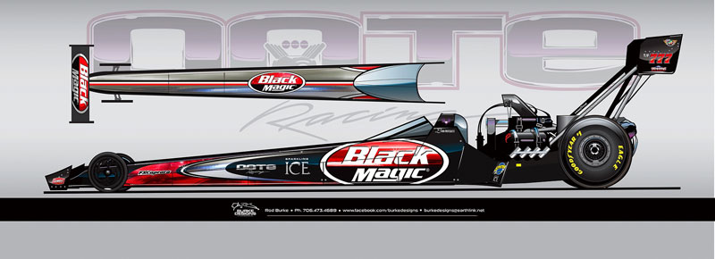 800x290 leah pritchett in black magic top fuel horsepower heels - Dragster Drawing