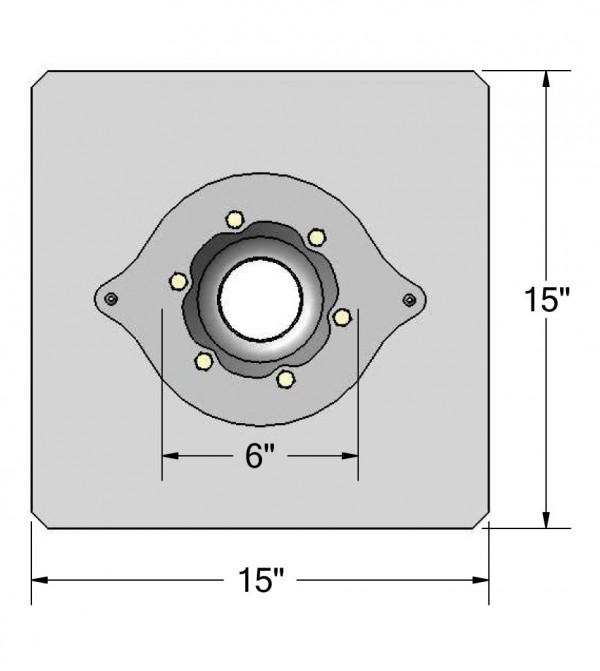 600x671 stainless steel insert roof drain copperlab - Drain Drawing